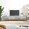 TV ormarić boja betona 150 x 36 x 30 cm od konstruiranog drva