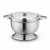 Posoda za juho inox mat, 2,7l s pokrovom