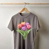 Camiseta Majica sa štampanim printom Cam 956, Unisex, Svetlosiva