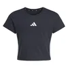 ADIDAS MAJICA JG 3S BABY TEE BLACK/WHITE DJEVOJČICE