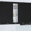 Viseći ormarić Crni hrast 40 x 31 x 100 cm Konstruirano drvo