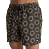 QUIKSILVER Kratke kopalne hlače Everyday Volley  med / temno siva / črna