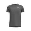 UNDER ARMOUR Funkcionalna majica Tech 2.0 temno siva / bela
