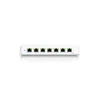 Ubiquiti USW-Ultra Layer 2, 8-port GbE PoE switch with versatile mounting options: 7x GbE PoE+ output ports, 1 xGbE PoE++ input port