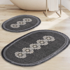 Lessentiel Maison Set 2 prostirke za kupatilo Antracit