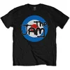 The Jam Target Logo (Soft Hand Inks) Black L Majica