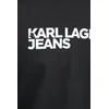 KARL LAGERFELD JEANS Majica  črna / bela