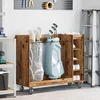 vidaXL Golf omara s kolesom Enobarvno Star les 65 x 45 x 98 cm