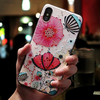 Ovitek za Samsung S10 Plus | 3D motiv cvetlic, bela podlaga