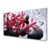 tulup.si Slika na akrilnem steklu Flower stones art 100x50 cm 2 obešalnika
