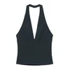 Pull&Bear Top  temno zelena