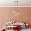 Opviq Luster Memati-181, 75-108cm, 45 cm, 3xE27, IP20, Zeleni