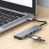Dexxer Alu. adapter USB-C 6v1 USB 3.0 HDMI in čitalec kartic