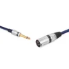 JACK KABEL 6,3 mm MONO VTIČ - XLR 3-PIN VTIČ JACK KABEL 6,3 mm MONO VTIČ - XLR 3-PIN VTIČ 10,0 m (MK34)