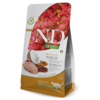 N&D KVINOJA CAT SKIN & COAT prepelica in laneno seme 0.3kg