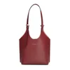 TOMMY HILFIGER Torba za čez ramo kostanj rjava