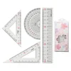 Komplet ravnil M&G Sakura, 4 kos/prozor