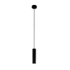 Sollux SL.0650 - Luster na sajli BORGIO 1xGU10/40W/230V beton/metal crna
