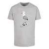 Mens T-shirt Seagull Sneakers - grey