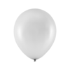 Metalni srebrni balončki 12 cm, set 20 kosov