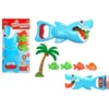 LEAN TOYS Igra za kopanje, morski pes lovec na ribe, modra