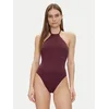 LAUREN RALPH LAUREN Kopalni kostum 20501264 Bordo rdeča