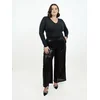 Jaded Rose Ženske pantalone Lilo, Crne