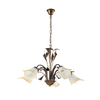 ONLI - Luster na lancu LUCREZIA 5xE14/6W/230V bronzana