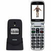 Evolveo - EasyPhone FS preklopni mobilni telefon za starije osobe 2.8 crna