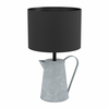 EGLO stona lampa KENSAL E27 43,5 cm beton crna 43642