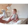 Textilná hracia skrinka Obláčik Twinkle Twinkle Little Star Musical Fabric Box Petites Chansons Kaloo s dreveným krúžkom sivá od 0 mes K210001
