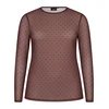 Zizzi Bluza EBRITT rjava