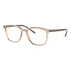 Ray-Ban RX7185 5940 Rjava/Kristalna