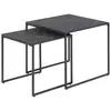 SET POMOĆNIH STOČIĆA crna metal, pločasti materijal