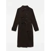 VERO MODA Prehoden plašč VMSavannah temno rjava