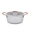 Metalac inox plitka šerpa sa staklenim poklopcem 20cm ( 387412 )