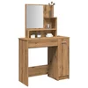 Toaletni stol s ogledalom Artisan hrast 86,5x35x136 cm