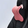 Icaroom Set jastuka za vrat i leđa za auto sedište T-R712MH, 31x29x13 cm, Roze