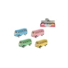 Kinsmart Bus VW Classical 1962 1:64 7 cm kovinska zadnja stran - mešanica barv (zelena, modra, roza)