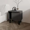 HANAH HOME Noćni stočić River Anthracite