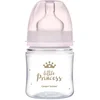 Canpol baby flašica 120ml široki vrat, pp - royal baby - pink