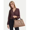 Guess Ročna torba Yvonne Logo HWSG23 78220 Svetlo rjava