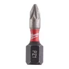 Milwaukee Udarni bitovi PZ SHOCKWAVE ojačani 1/4 Gen II PZ1 25 mm 25/1