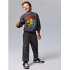 Sinsay - Komplet trenerke: duks i pantalone Garfield - antracit