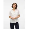VERO MODA Bluza BUMPY, bela