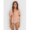 ONEILL Majica  svetlo modra / pastelno rumena / trst / marelica