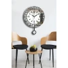 Wallity Zidni sat Vlnt113Gu, 39x50 cm, Srebrne boje