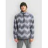 Billabong Boundary Mock Neck Half-Zip Fleece Sweater pewter