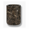 Rjava marmorna skodelica za zobne ščetke Marble - Mette Ditmer Denmark