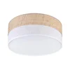 LED stropno svetlo SIRJA BOHO LED/20W/230V, prečnik 35 cm, bež/bela